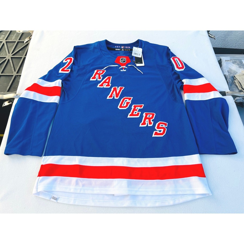 Adidas New‎ York Rangers Chris Kreider 20 Authentic NHL Jersey Blue Mens 52 L